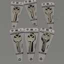 Hillman Key Blanks, KW1/66 Set of 6