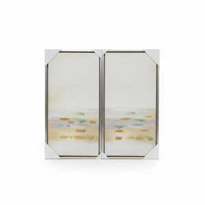 MV GOLD ABSTRACT ART 2 PK 18X36