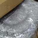 100Pcs Clear Charger Plates Bulk Wedding - 13" Premium Plastic Ruffled Silver Rim Chargers with Flora Reef Design，Decorative Dinner Charger Plates for Events & Parties