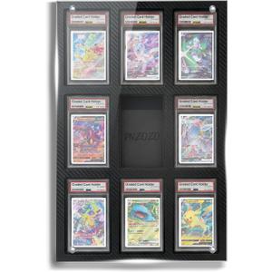 Graded Card Display with Acrylic Dust-Proof Cover,Psa Slab Display/Guard