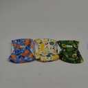 wegreeco Washable Male Dog Belly Band (Stylish Pattern)- Pack of 3 - Washable Male Dog Belly Wrap, Dog Diapers Male (Fruit, Small) (Small (11" to 14"))