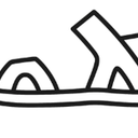 MIA White Sandals, Size 9, Pack of 2 