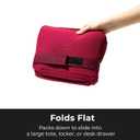 Insulated Lunch Bag for Women, 8L Leak-Proof lunchbox for Work, Fits One Full Meal or 6 Cans (Burgundy)