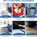 KLONA Steam Cleaner, Multi-Purpose Handheld with 10 Accessories for Removing Steam Cleaner for All Dirt, Upholstery Furniture, Sofa, Tiles, Floor,Car, Window, Bathroom,Upholstery