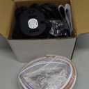 Pool Cover Pump Above Ground - Submersible Sump Pump, Swimming Water Removal Pumps, with Drainage Hose & 25 Feet Extra Long Power Cord, 850 GPH inGround, 3 Adapters Black