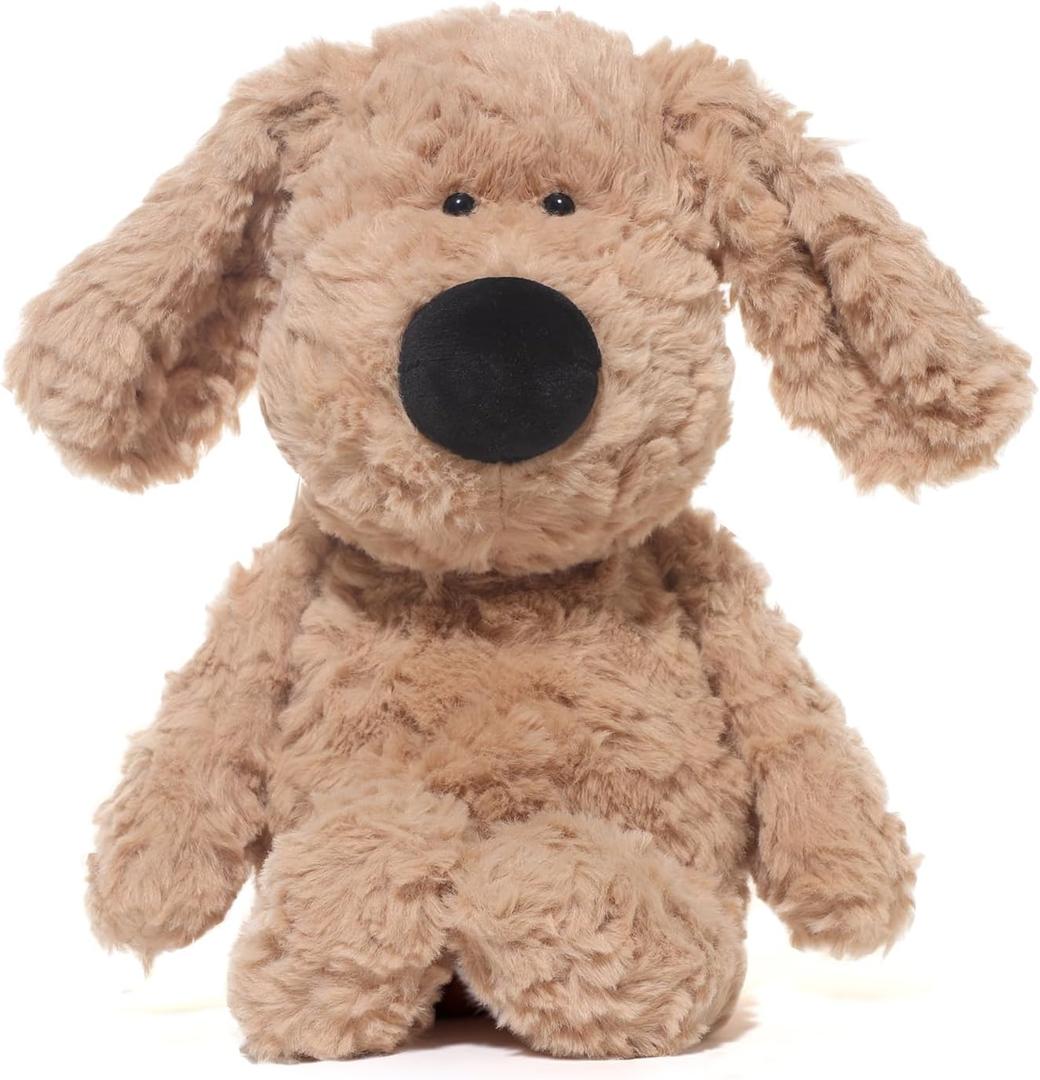 Cartoon Style Dog Stuffed Animals Soft and Premium Puppy Plush Toy Gift for Babies, Kids, Adults, Great for Christmas, Easter, Birthdays & as a Friendly Companion for Real Pets,11.8''