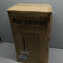 Portable Evaporative Air Cooler, Quiet Windowless Swamp Cooler with 4 Ice Packs, 2 Gallon Water Tank, Remote Control, 4 Modes & 3 Speeds, Oscillating Cooling Fan for Bedroom, Living Room and Office, 22'*12'*11'