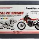 Road Passion 9.48mm Valve Shims Kit 1.2mm-4.0mm in 0.05mm increment 52 Pieces Replacement for Kawasaki KLX400R 2003/ KLX450R 2008-2009/ KX250 2020-2021/ KX450F 2006-2020/ KX450 2006-2020