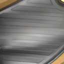 powoq Trunk Mat Compatible with 2022-2026 Honda Civic Hatchback Cargo Liner TPE Trunk Liner Cargo Mat Replacement for 2022 2023 2024 2025 2026 Honda Civic Accessories (Fit Hatchback, Rear Trunk Mat)