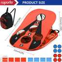 ropoda Pool Cornhole Board Set, 3ft x 2ft Corn Hole Games for Adults, Cornhole Set Floating, Pool Games for Adults, Water and Land Dual-Purpose, Easy Setup, Beach Toys for Family, Beach/Lawn Toys
