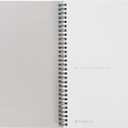 2 x B5 Spiral Notebook, 160 Ruled Pages, 100 GSM Paper, Iris
