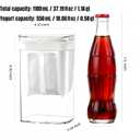 Yogurt Strainer[1.16QT/0.29GAL] Total & [0.55QT/0.1375GAL] Filter, Greek Yogurt Strainer Yogurt Press, BPA-Free PP Strainer for Whey Separation & Greek Yogurt Maker(Total1.16QT)