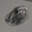 Pitbull Dog Muzzle Metal Mask Amstaff Secure Wire Basket Adjustable Durable Leather Straps for Large Dogs (Steel)