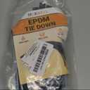 HOXWELL 15" Rubber Bungee Cords with Hooks, Heavy Duty EPDM Bungee Cord with 150% Max Stretch, Heavy Duty Bungee Straps for Securing Tarps, Canvases, Cargo, Motorcycle, Weatherproof, Pack of 10