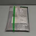 Non Slip Bath Mat, Rubber Backing Ultra Thin Bathroom Rugs Fit Under Door Quick Dry Super Absorbent Washable Bath Rug Shower Mat for Bathroom Floor Bathtub Shower Sink, Easy Care Gray 20"x 32"