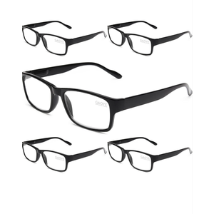 Gaoye Professional Reading Glasses for All Day - Computer Readers with Blue Light Protection - Value Pack, +1.5 