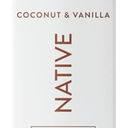 Native Coconut & Vanilla Conditioner Contain Naturally Derived Ingredients | All Hair Types, Color & Treated, Fine to Dry Damaged, Sulfate & Dye Free - 1-Pack
