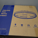  Ceiling Fans with Lights and Remote, 6 Winds Speeds, 20” Low Profile Ceiling Fan 3000-6000K Dimmable LED Light for Bedroom, Living Room, Dining Room, and Kitchen