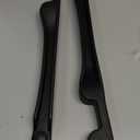 2PCS Car Seat Gap Filler Organizer, Car Side Seat Gap Filler with Phone Holder, Gap Stopper Fill Gap Between Seat and Console to Stop Things from Dropping Fit Cars SUVs TrucksBlack