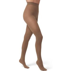 HUE Womens Opaque Sheer to Waist Tights 40 Denier Soft High Waist Pantyhose (2, Cocoa)