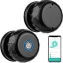 Fingerprint Door Lock, Smart Door Knob - 3-in-1 Entry (Fingerprint/APP/Key) for Home Security, 50 User Capacity, Real-Time Access Logs, Easy Install - for Bedroom, Office, Apartment