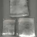 Seal Fresh 4 x 4 Inch Cellophane Bags 200 Pack  Clear Self-Sealing Resealable Treat Bags for Cookies, Candy, Pastries, Party Favors, Square Cello Packaging