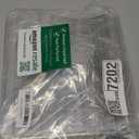 Yieach Clear Silverware Organizer with Lid - 12 inch Wide - Large Silverware Drawer Organizer & Tray and Utensil Drawer Organizers with Lid,BPA Free Plastic Flatware Drawers Organizers for Fork,Spoon