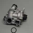 Aluminum Water Pump Kit Compatible with Audi A3 A4 A5 A6 Q3 Q5 TT A4 Allroad & VW Passat Jetta Golf CC T-iguan GTI Eos Beetle 2.0T TSI Engine，OE 1312460 06H121026DR 06H121026AF 06J121026R Set of 9