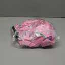 Lukeight Unicorns Stuffed Animals Storage Bean Bag Chair Cover Only (Ships Empty, No Filling) - Velvet YKK Zipper Beanbag Cover for Toddlers and Kids, Washable Plush Toy Organizer, Large 27" D x 16" H (Rainbow Pink)