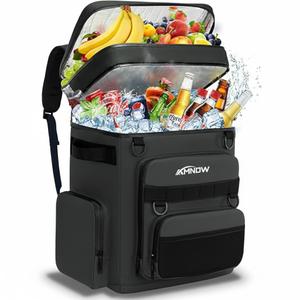 Backpack Cooler Insulated Leak Proof for Men Women 50 Cans Soft Cooler Backpack Insulated Waterproof Large Capacity Coolers Bag Portable for Lunch Camping Travel Picnic Hiking