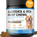 Plasma-Powered Dog Soft Chews, Skin & Seasonal Comfort Support, 200 Chews, Best Before: 01/30/2028