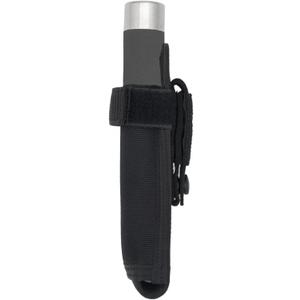 Universal Baton Holder 21"-26" Expandable/Telescopic Baton Holster for Duty Belt MOLLE Vest 1.2" Flashlight Nylon Pouch Carry Case Sheath Tactical Tool Carrier Police LE Security Officer