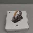 Picun B8 Bluetooth Headphones, 120H Playtime Headphones Wireless Bluetooth with 3 EQ Modes, Low Latency, Hands-Free Calls, Over Ear Headphones for Travel Home Office Cellphone PC (Ashen Golden)