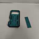 FNTCASE for iPhone 17 Pro Case: Military Grade Drop Proof Protection Mobile Cover with Kickstand | Matte Textured Rugged Shockproof TPU | Protective Sturdy iPhone 17 Pro Phone Cases 2025 - Green