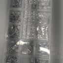 NAISKA Vikings Hair Jewelry for Braids, 186Pcs Norse Runes Tube Beads Cross Snake Loc Dreadlock Accessories, Non-Piercing Ear Cuffs Locs Jewelry for Women and Men