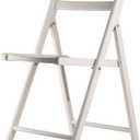 Winsome Robin Folding Set White Chair, Medium, 4-PC (17.64W x 19.8D x 32.68H In)