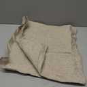 MIULEE Pack of 2 Decorative Throw Pillow Covers Soft Chenille Throw Pillows Solid Textured Cushion Covers for Couch Sofa Bedroom Living Room 20x20 Inch,Starfish Khaki Camel