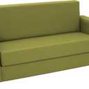 Factory Direct Partners SoftScape Inspired Playtime Classic Reading Sofa, Children's Commercial-Grade Upholstered Furniture for Home, Daycare, Preschool, Library Modern Design - Fern Green, 14473-FG