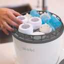 Wabi Baby 3-in-1 Electric Steam Sterilizer, Hot Air Dryer & Storage System, Kills 99.9% of Germs for Bottles, Nipples & Breast Pump Parts