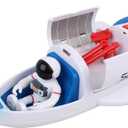 Daron NASA Space Adventure Series: Space Shuttle with Lights & Sounds & Figure, Approx 9" X 7", Medium