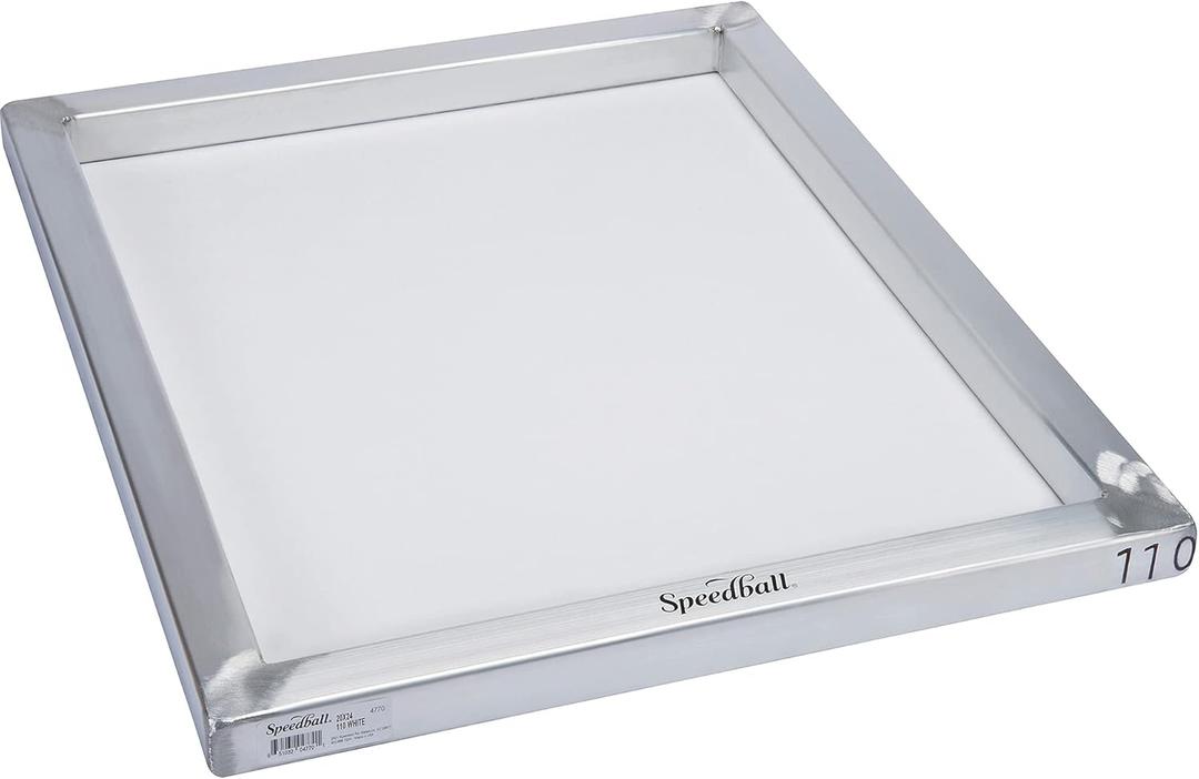 Speedball Monofilament Mesh Aluminum Screen Printing Frame for Professional Studios (20x24 110 Mesh)
