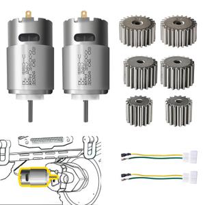 2PCS 24 Volt RS555 35000RPM High-Speed 7R Motor (15T/19T/23T) for Fisher Price Power Wheels Kids Ride On Car Motor Upgrade,18V&20V&24V RS555 Motors for Kid's Ride On Vehicals DIY Upgrade 15T&19T&23T
