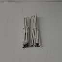 ARTASY 63" Easel Stand for Wedding Signs, Posters, Portable Artist Easel for Painting Canvas, Tripod for Home and Office, Supports 5 lbs-White 2/Pack