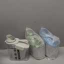 LANGMINGDE 3 Pieces Cereal Containers Storage, 51fl.oz/ 1.5L Compact Crystal Clear Dry Food Storage Containers with Pouring Spout Measuring Cup for Rice Nuts Beans Pet Food Snacks Candies, 3PCS