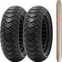 10 Inch Electric Scooter Wheels - 2 PCS 10x3.0 Solid Tires, Front or Rear Replacement, Compatible with 10x3.0 Electric Scooter Tire