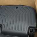 Binmotor-Floor Mats & Cargo Liner for Kia Stinger AWD 2018-2024, All Weather Car Mats TPE Liners for Kia Stinger AWD Accessories Mats Trunk Mat-Black