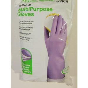 Premium Multi Purpose Non Slip Gloves 20 mil, Small (Pack of 9 pairs)