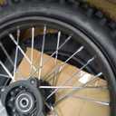 2.50-14 60/100-14 Front 3.00-12 80/100-12 Rear Rim Wheel Tires With 12-15mm Bearing for 50cc 90cc 110cc 125cc SSR125 TTR110 PW80 CRF70 KLX110 Apollo TaoTao DB14 Coolster Pit Bike Motorcycle