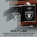 Franklin Sports NFL Storage Bins - Collapsible Cube Container + Basket - NFL Office, Bedroom + Living Room - 11"x11"