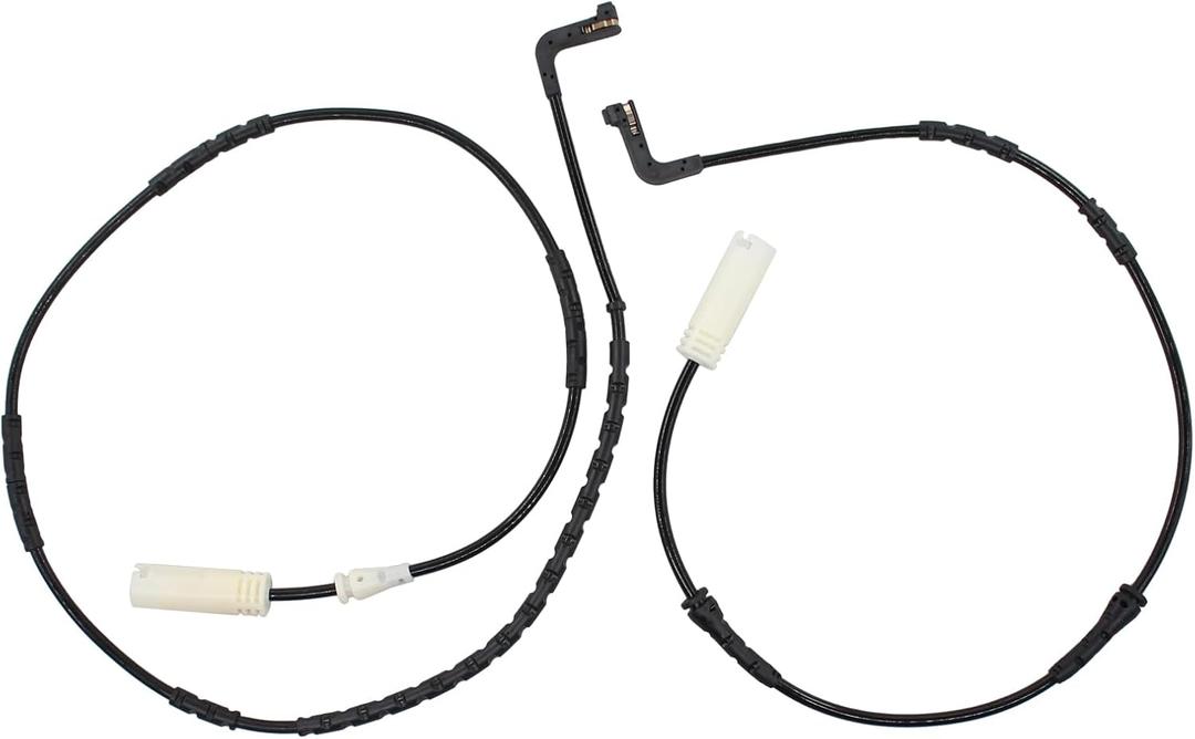 ApplianPar Front and Rear Brake Pad Wear Sensor Set for BMW 325i 328i 330i 335i 128i 135i M3 E81 E87 E82 E88 E90 E91 E92 E93